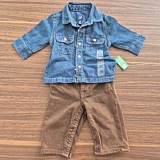 Ensemble bébé garçon GAP – 3–6 mois Ensemble bébé garçon GAP – 3–6 mois