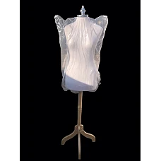 Mannequin femme sur pied en bois Mannequin femme sur pied en bois